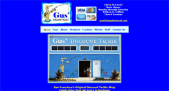 Desktop Screenshot of gusdiscounttackle.com